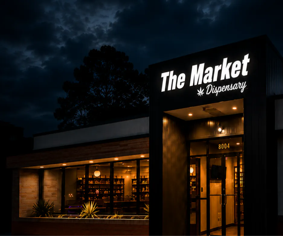 The Market listing banner