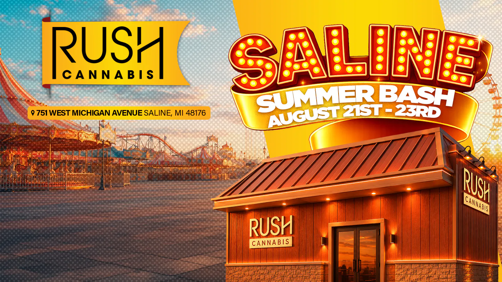 Rush Cannabis - Saline listing banner