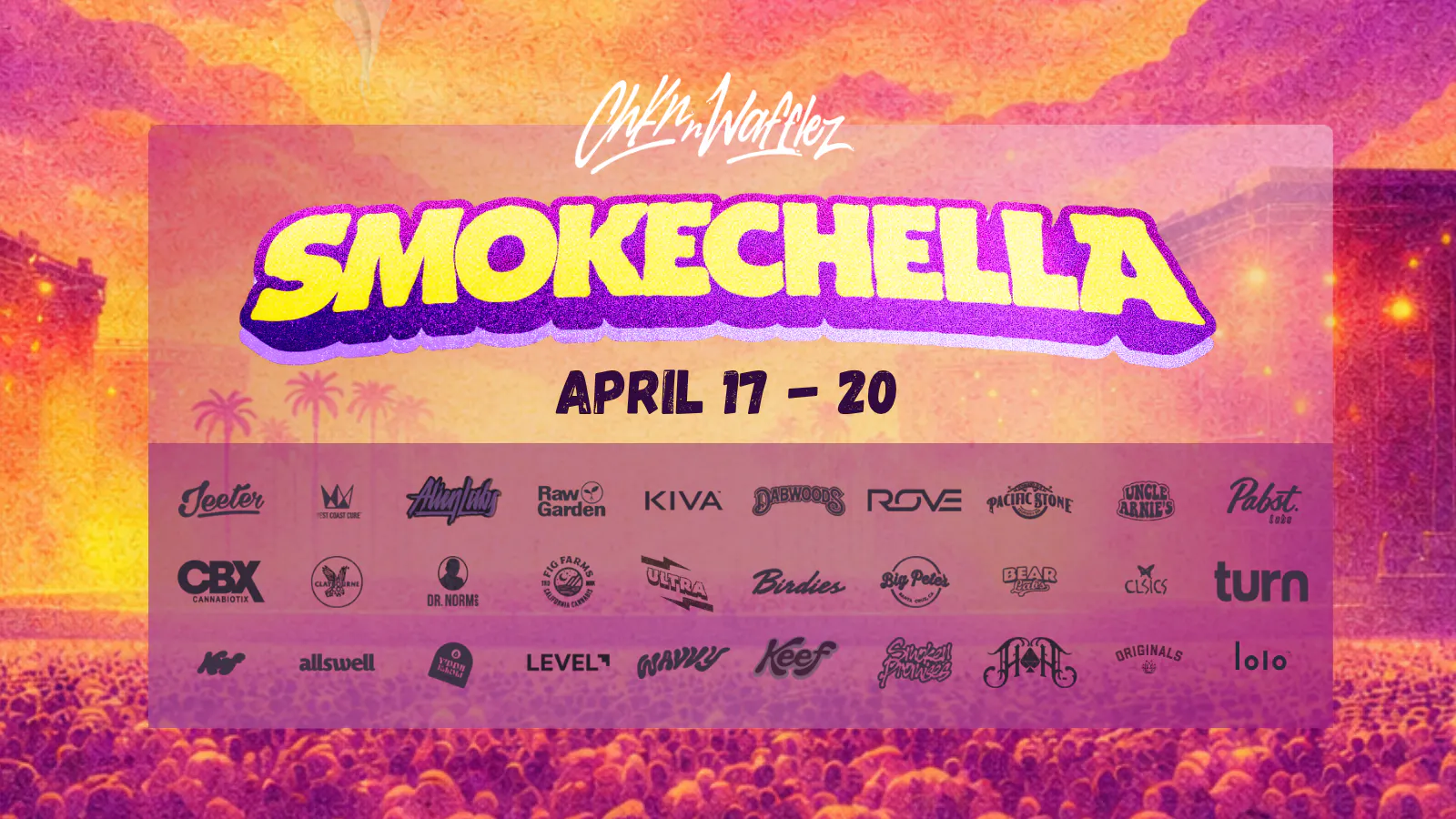 Chkn 'n Wafflez listing banner