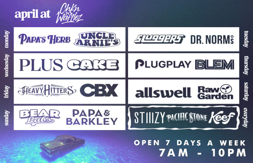 Chkn 'n Wafflez listing banner