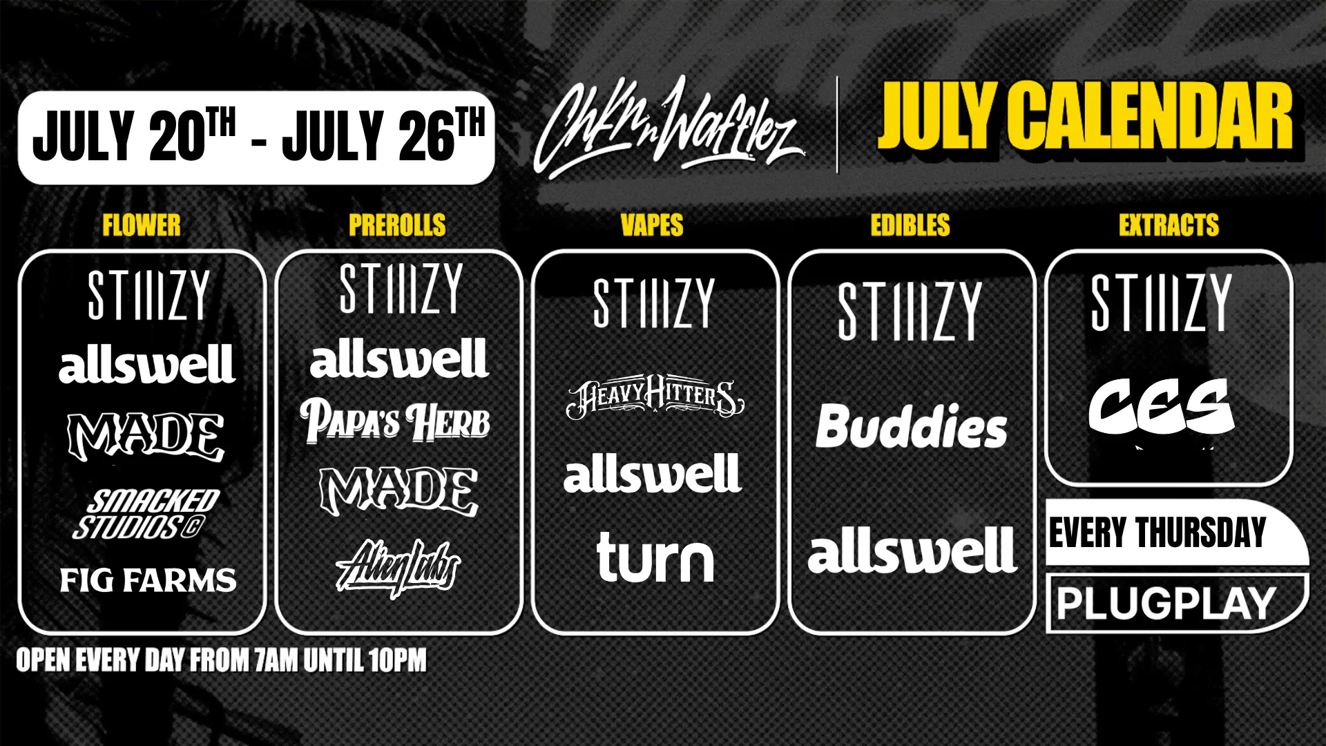 Chkn 'n Wafflez listing banner