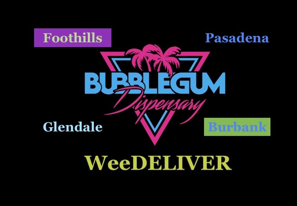 Bubblegum Dispensary listing banner