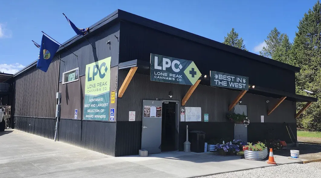 Lone Peak Cannabis Co. West Yellowstone listing banner