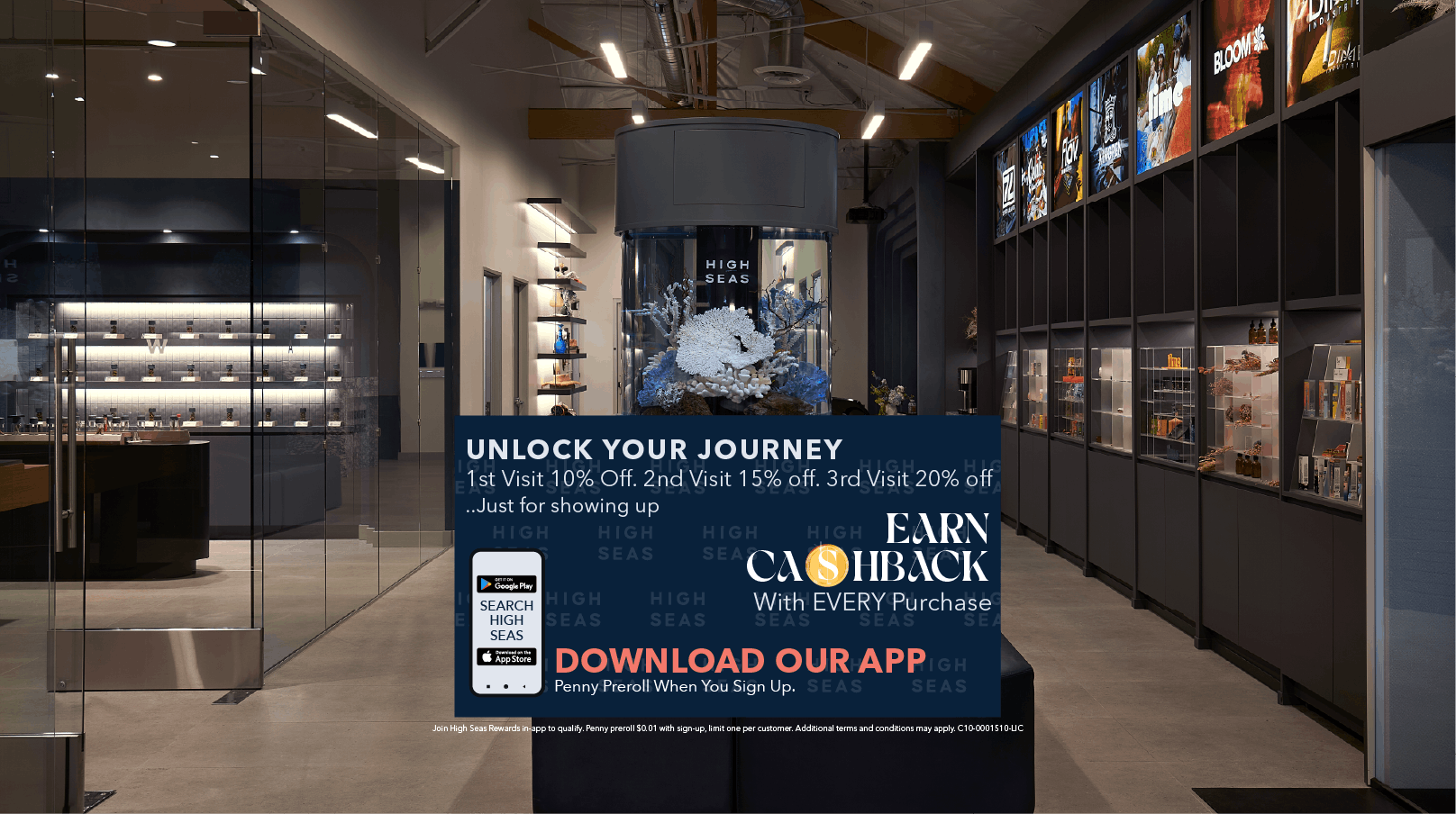 High Seas listing banner