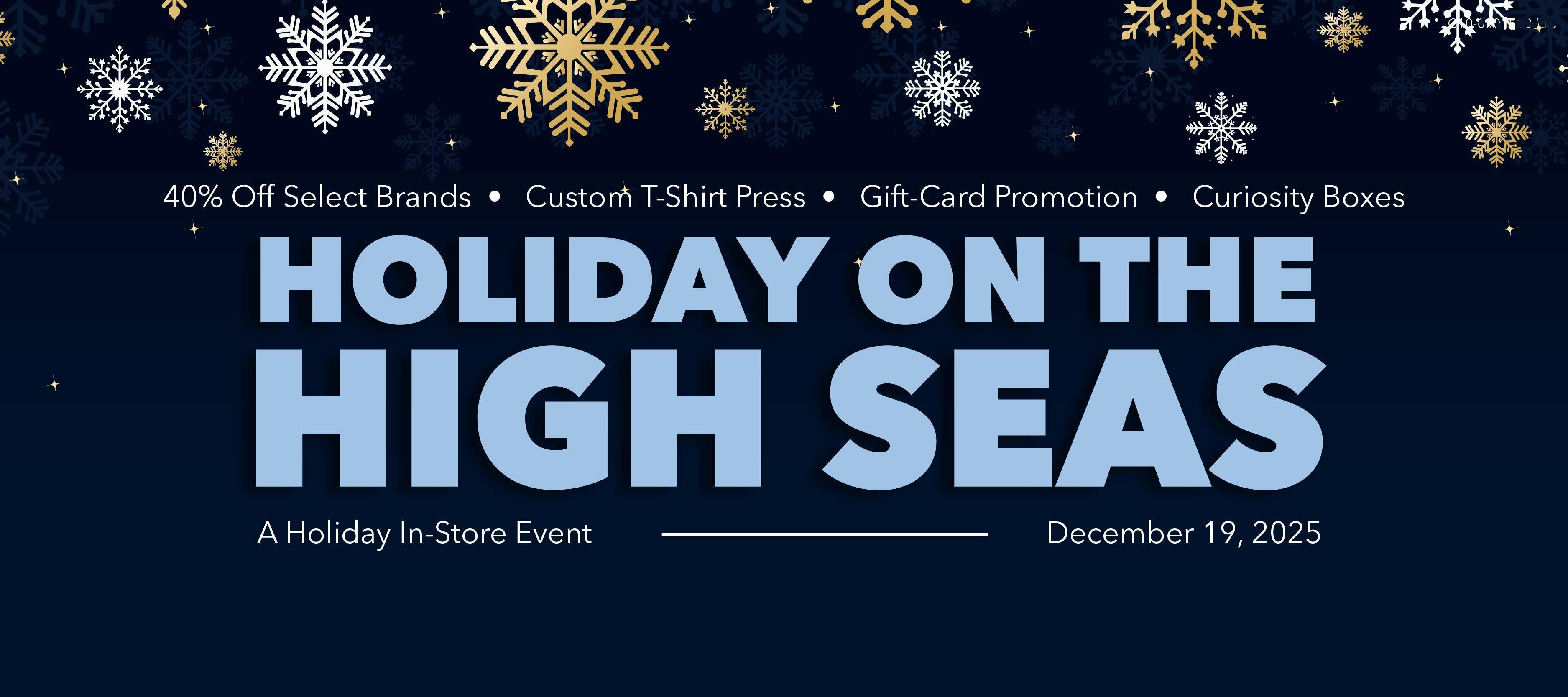 High Seas listing banner