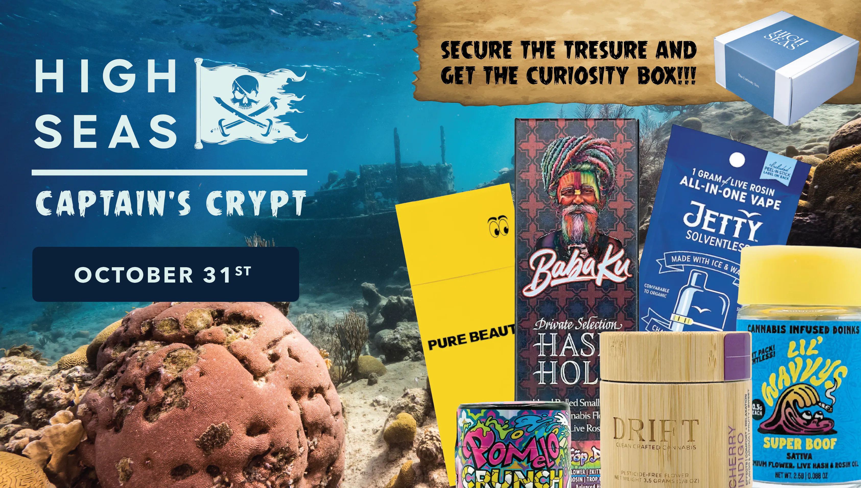High Seas listing banner