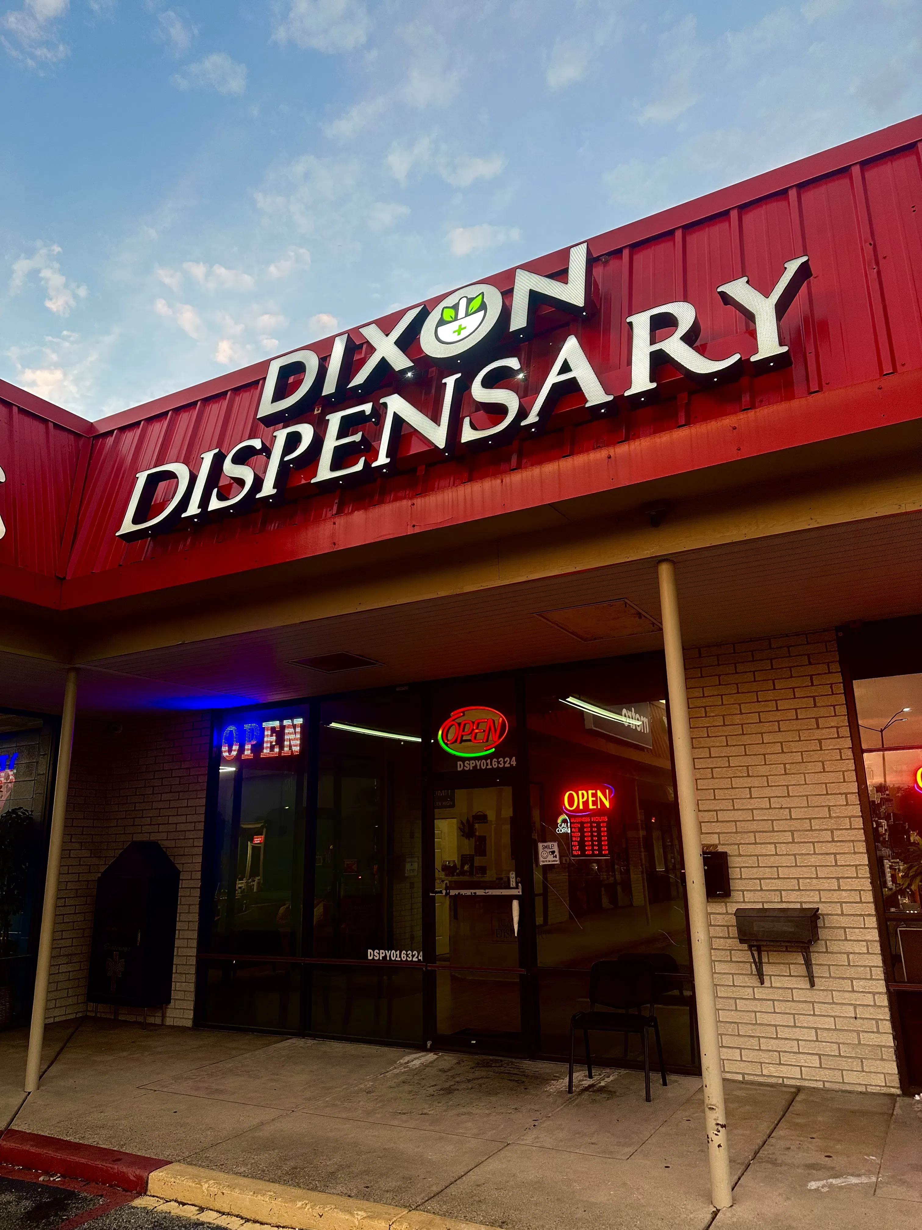 Dixon Dispensary listing banner