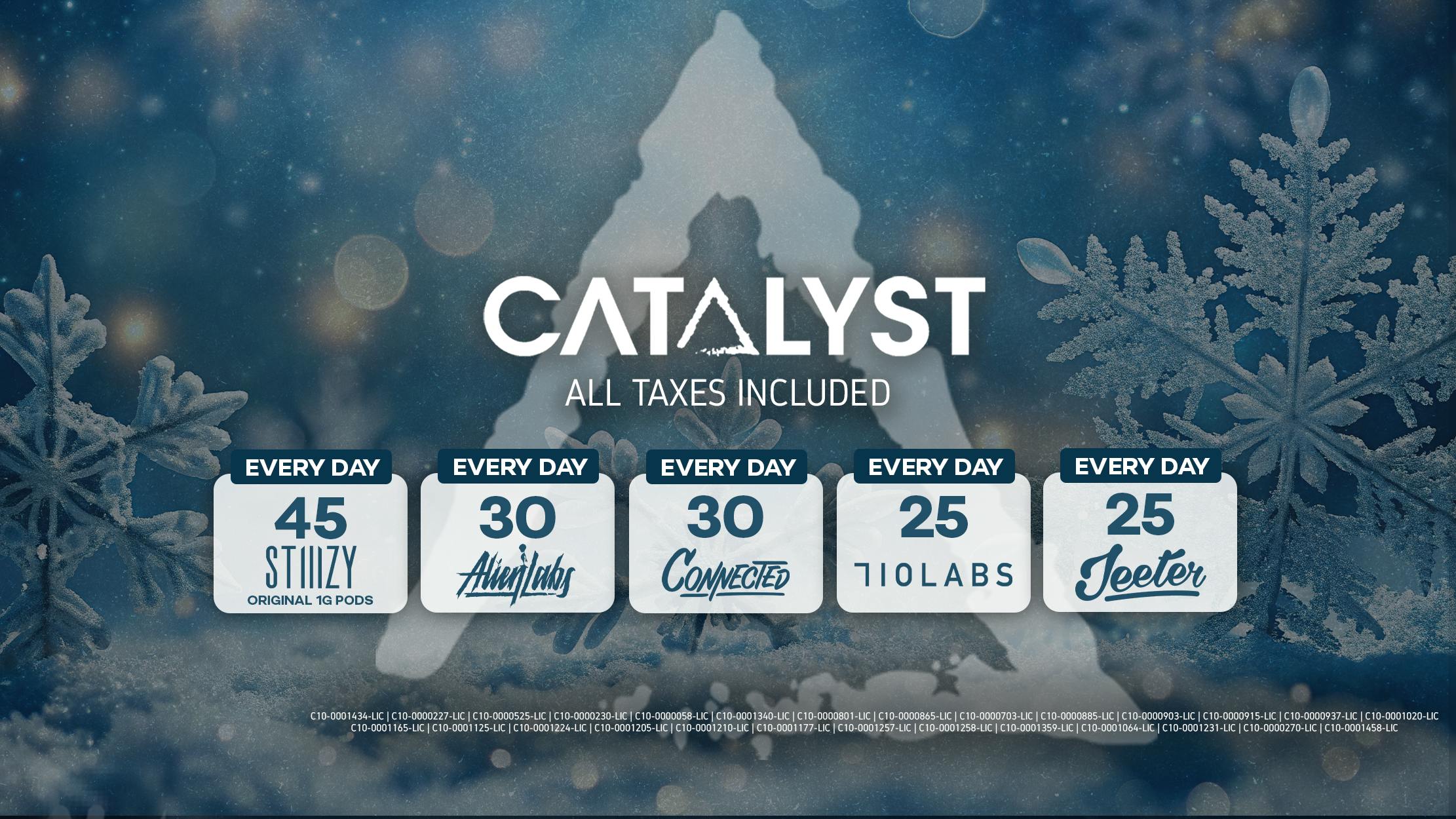 Catalyst Watsonville Info, Menu & Deals Weed dispensary WATSONVILLE