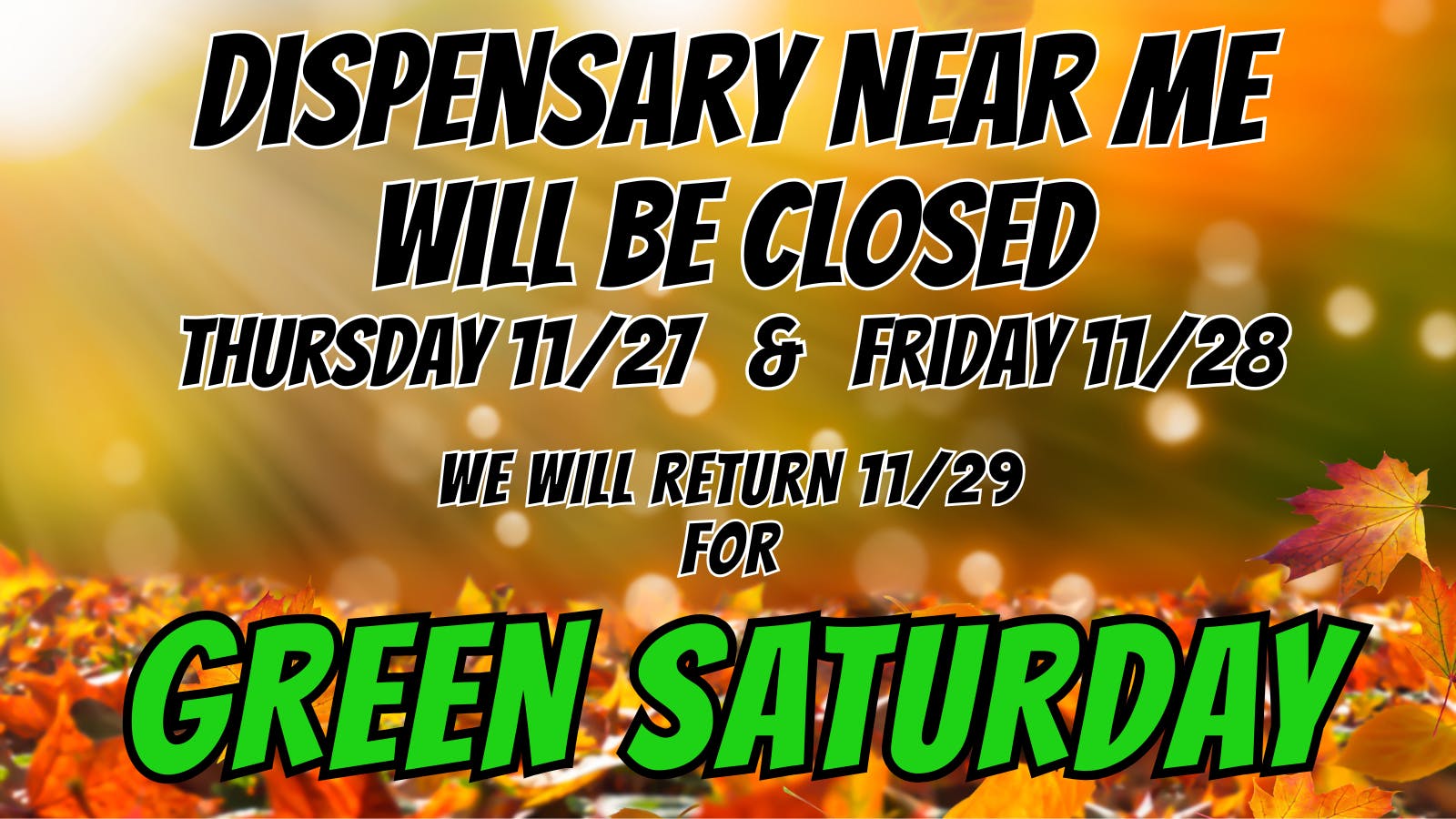 Dispensary Near Me listing banner