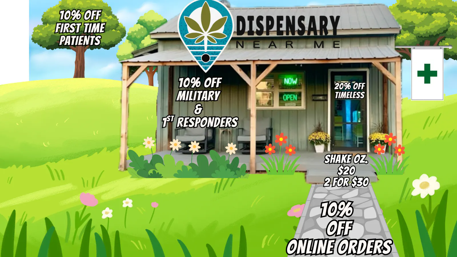 Dispensary Near Me listing banner