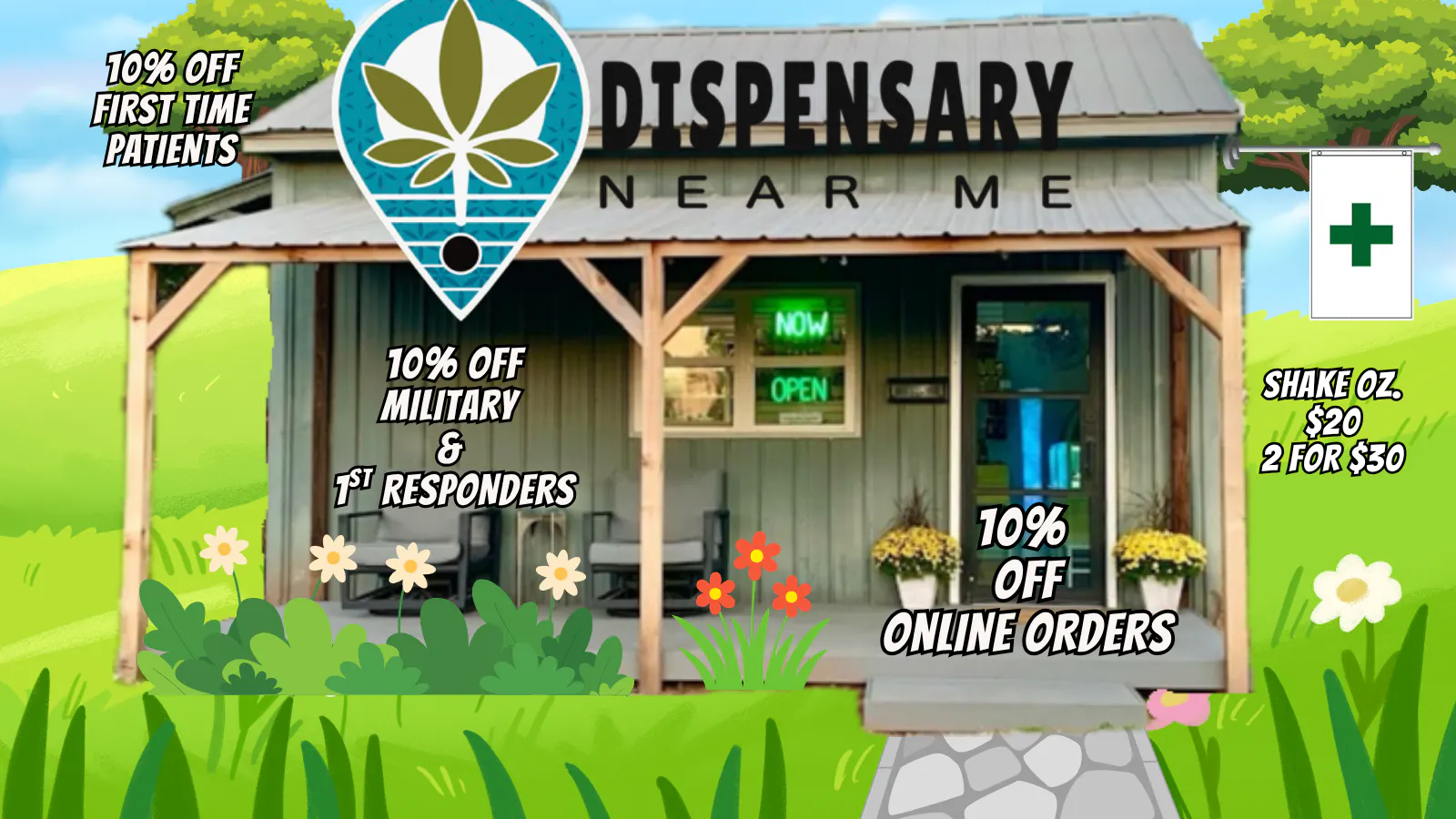 Dispensary Near Me listing banner