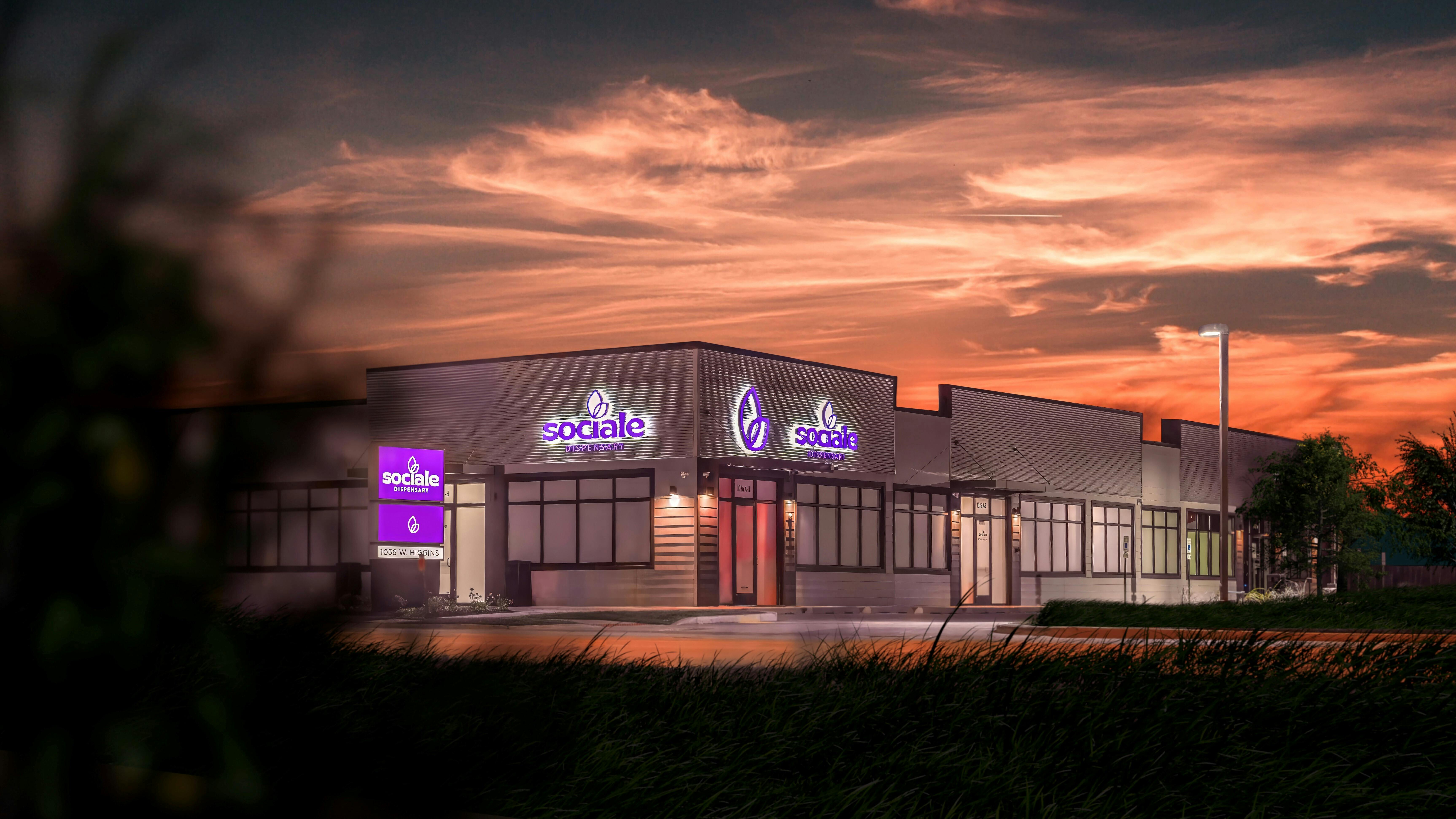 Sociale Dispensary listing banner