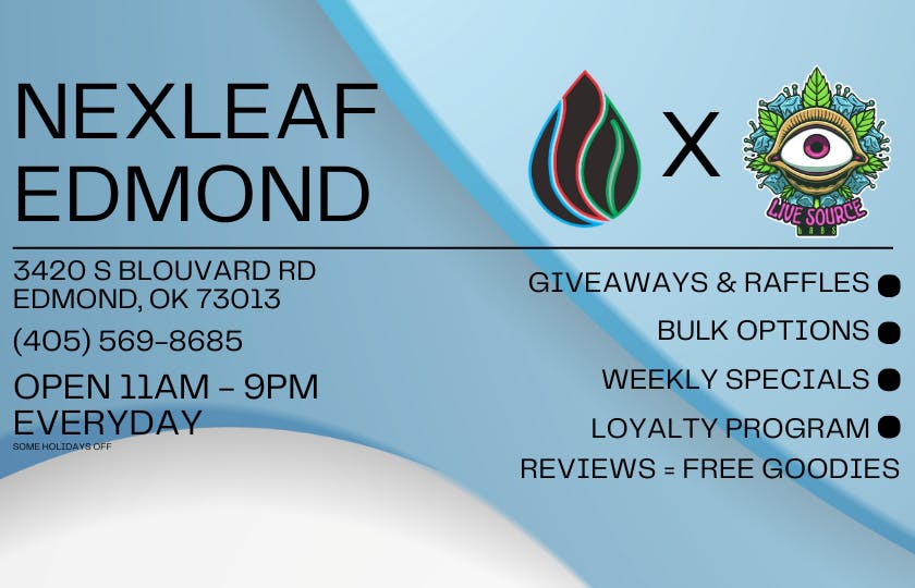 Nexleaf Dispensary - Edmond listing banner