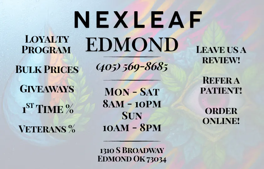 Nexleaf Dispensary - Edmond listing banner