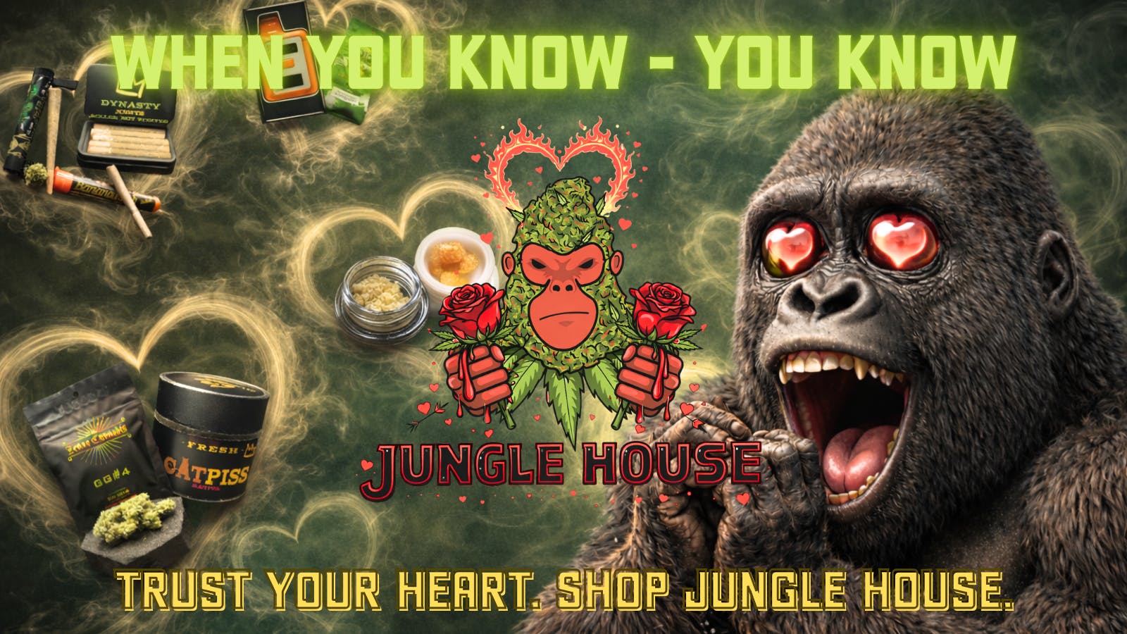 Jungle House listing banner