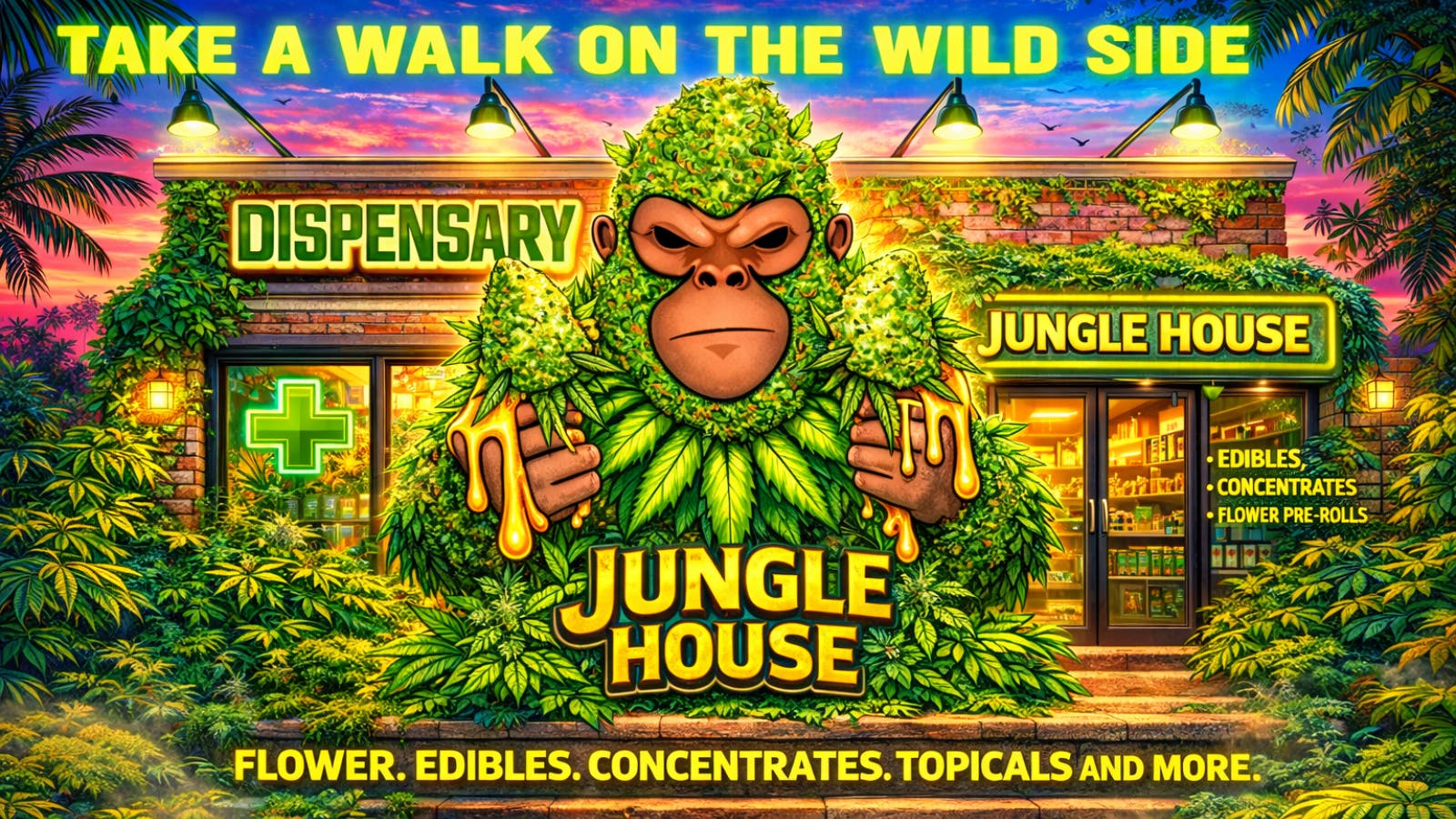 Jungle House listing banner