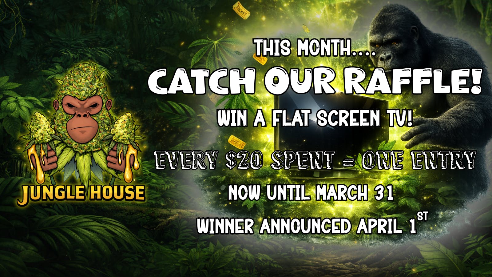 Jungle House listing banner