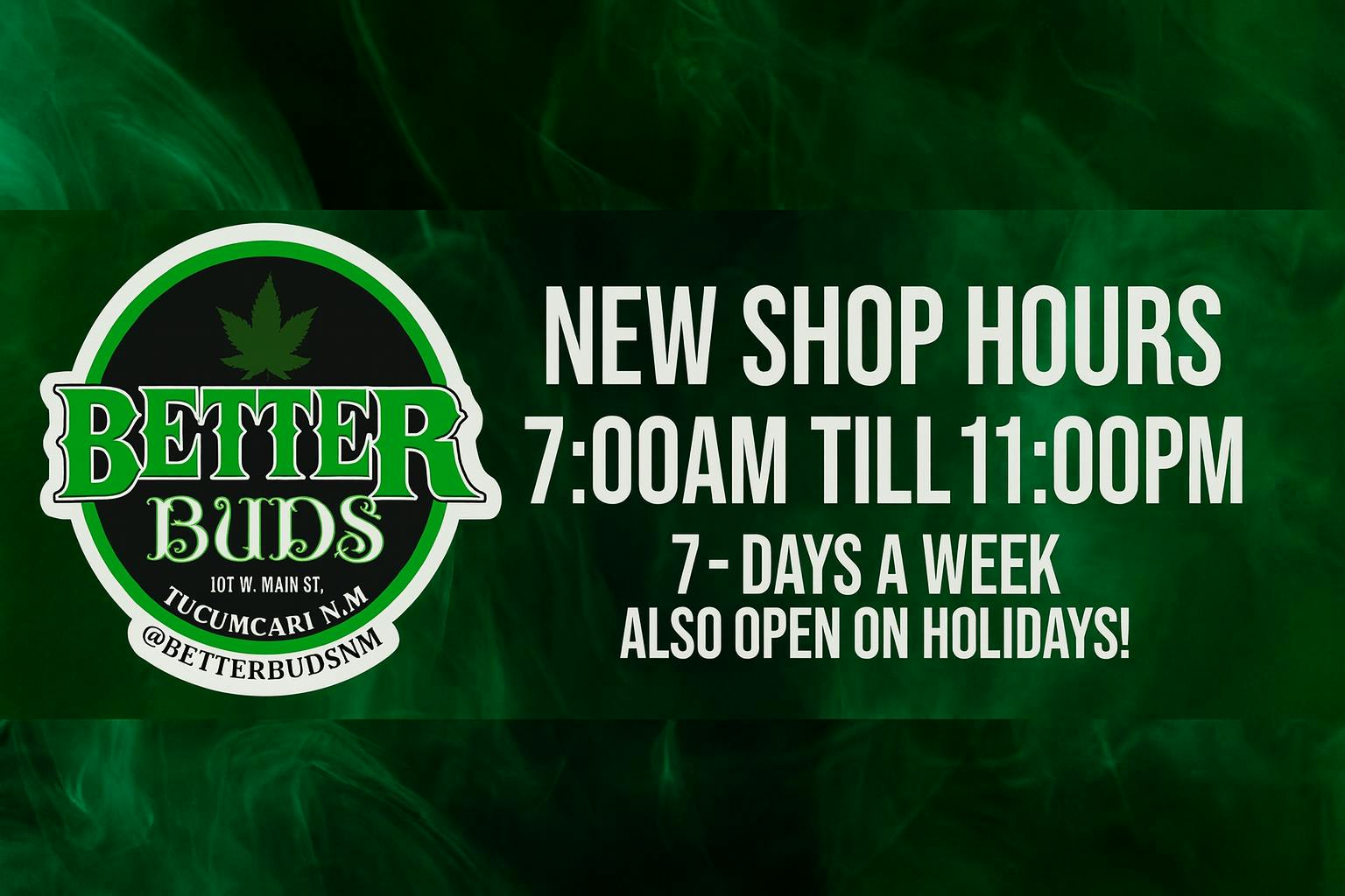 Better Buds listing banner