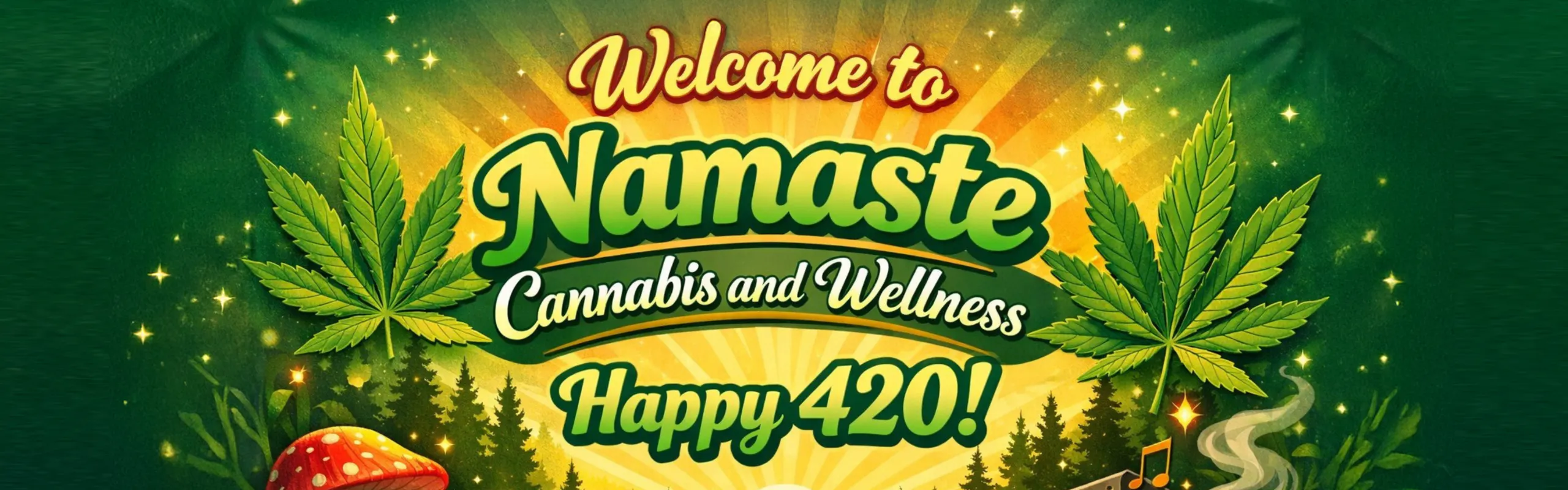 Namaste Cannabis & Wellness listing banner