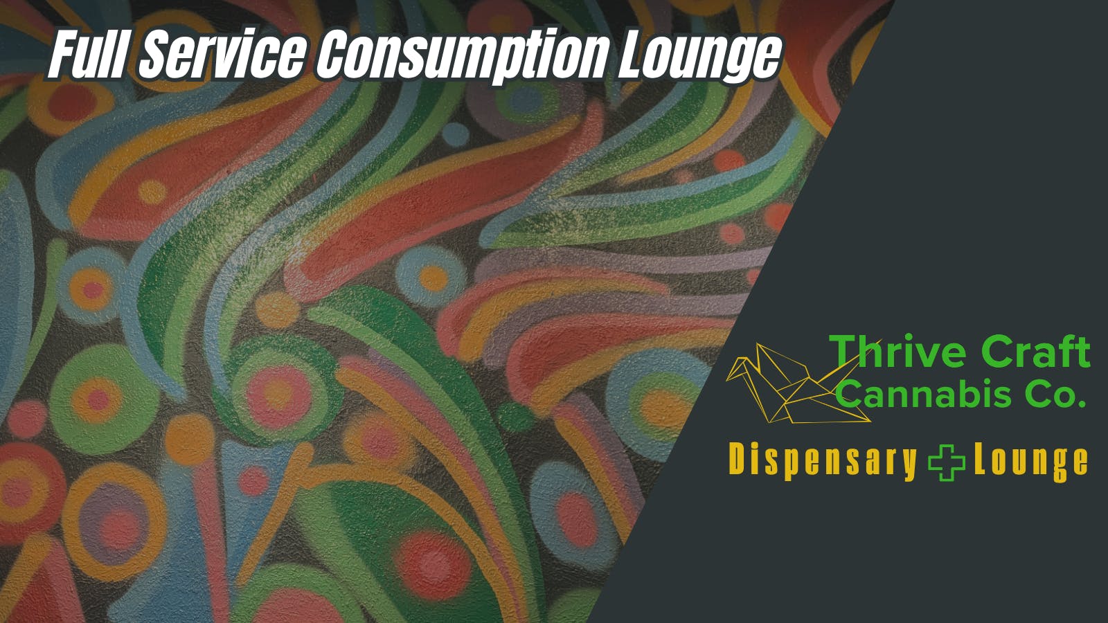 Thrive Craft Cannabis Co. Dispensary & Lounge listing banner