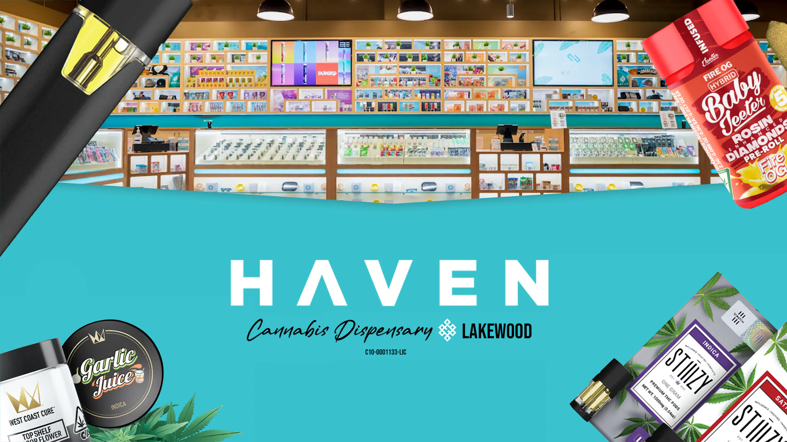 HAVEN Cannabis Marijuana and Weed Dispensary - Lakewood listing banner