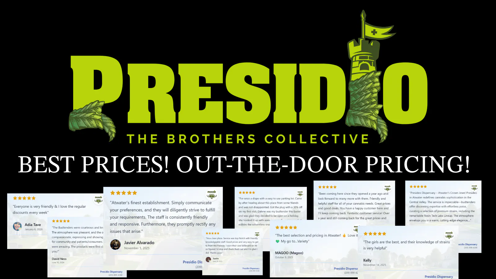 Presidio listing banner
