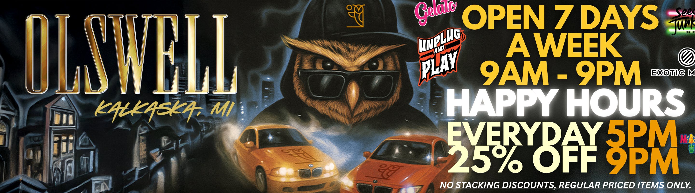 Olswell Cannabis Co - Kalkaska listing banner