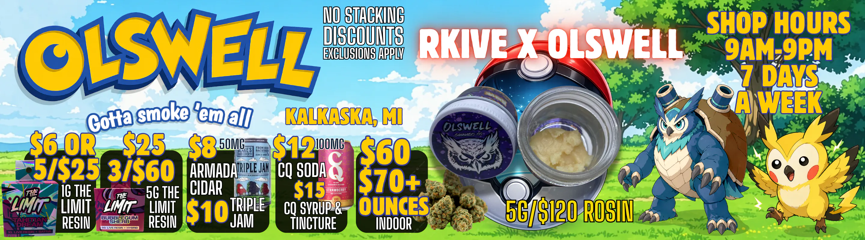 Olswell Cannabis Co - Kalkaska listing banner