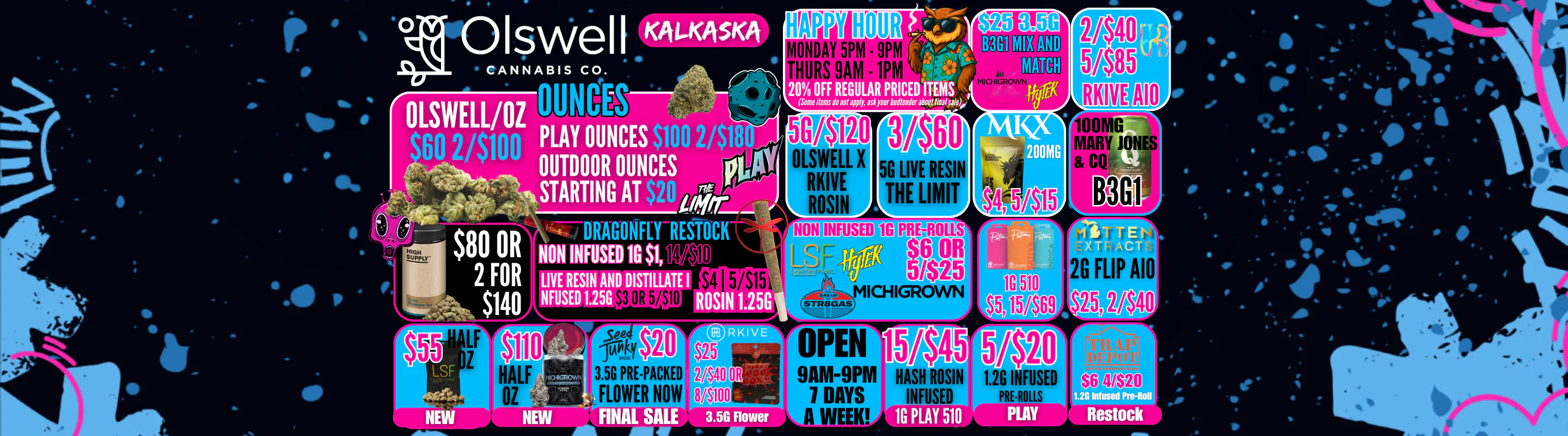 Olswell Cannabis Co - Kalkaska listing banner