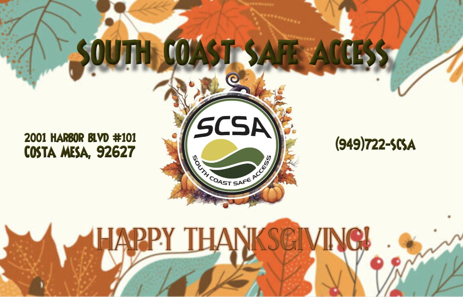 SCSA - Costa Mesa listing banner