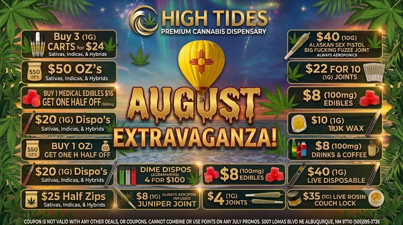 High Tides Dispensary listing banner