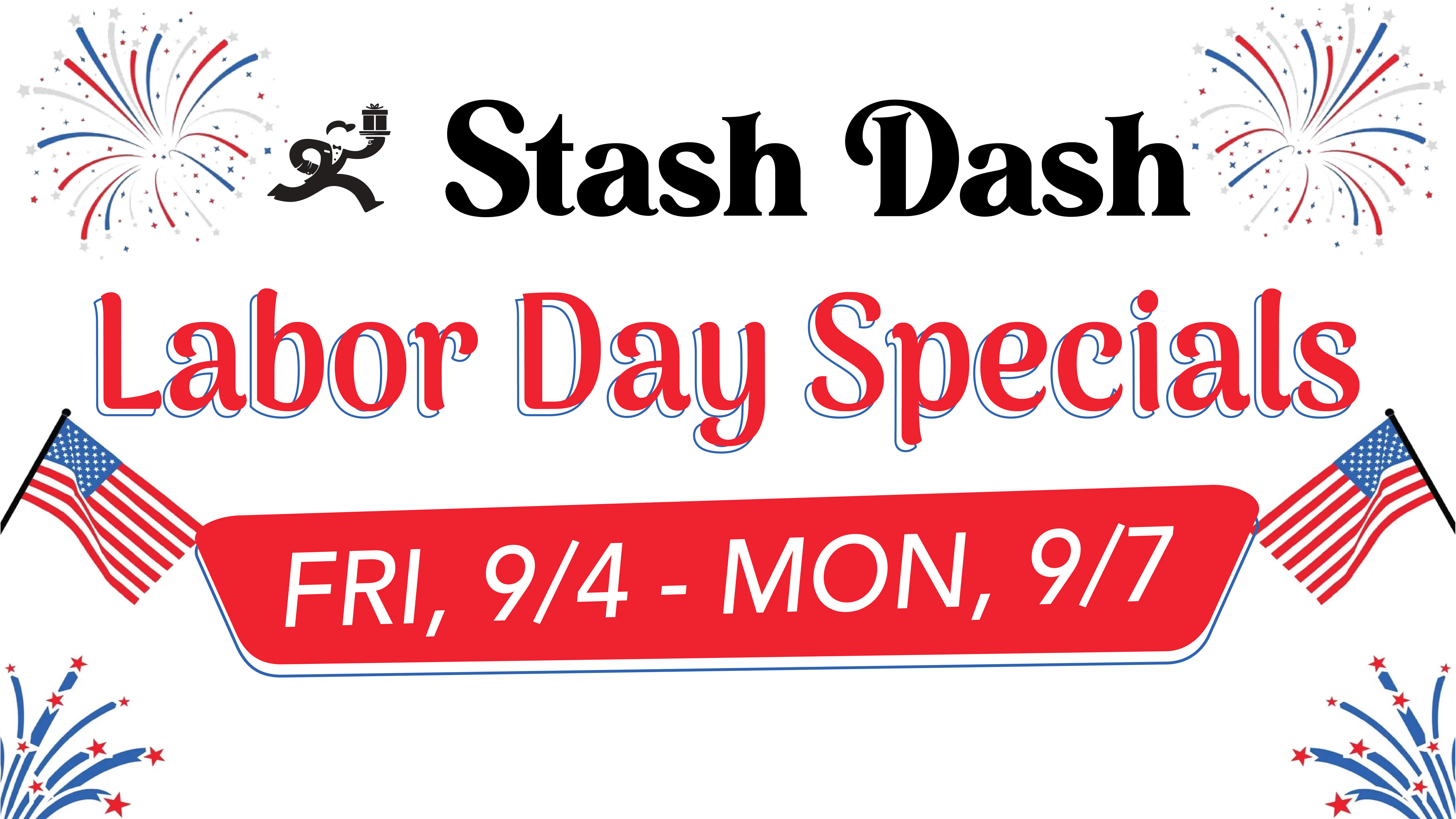 STASH DASH listing banner