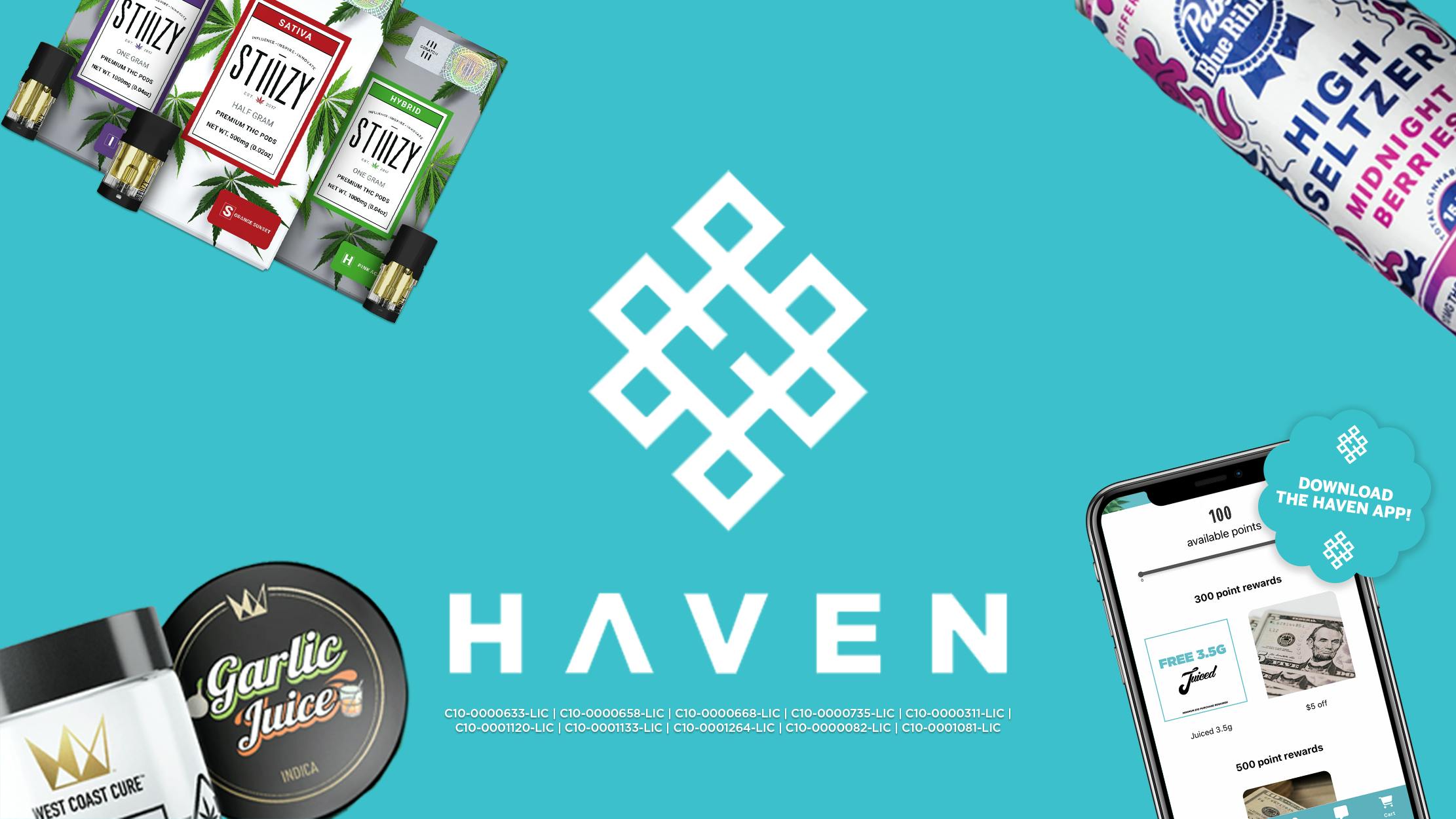 HAVEN Cannabis Marijuana and Weed Dispensary - Orange County listing banner