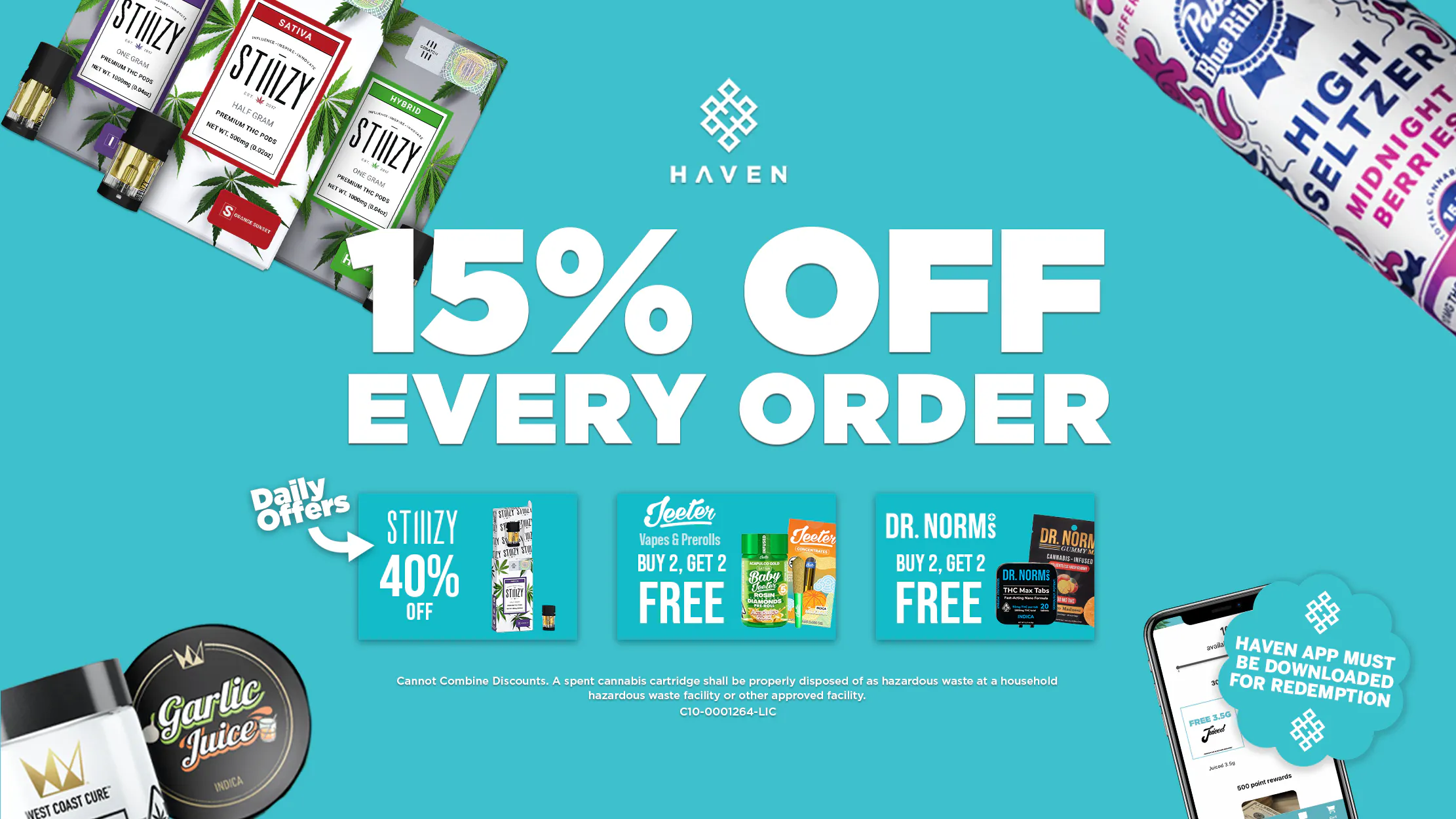 HAVEN Cannabis Marijuana and Weed Dispensary - Orange County listing banner