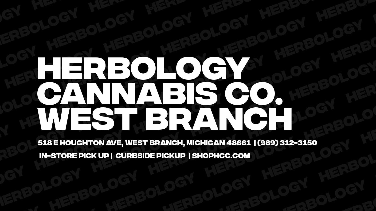 Herbology Cannabis Co. - West Branch - Recreational listing banner