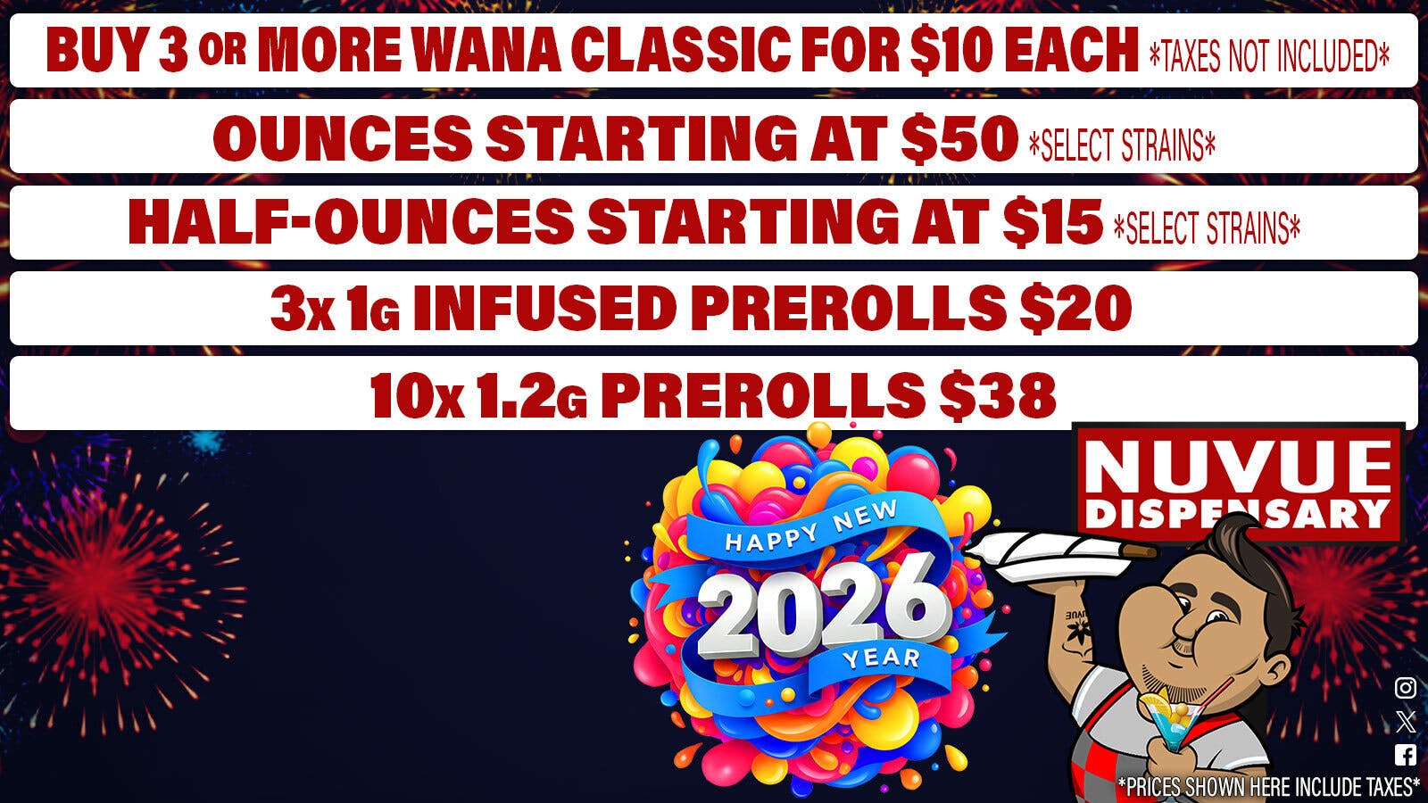 NuVue Pharma - Cortez listing banner