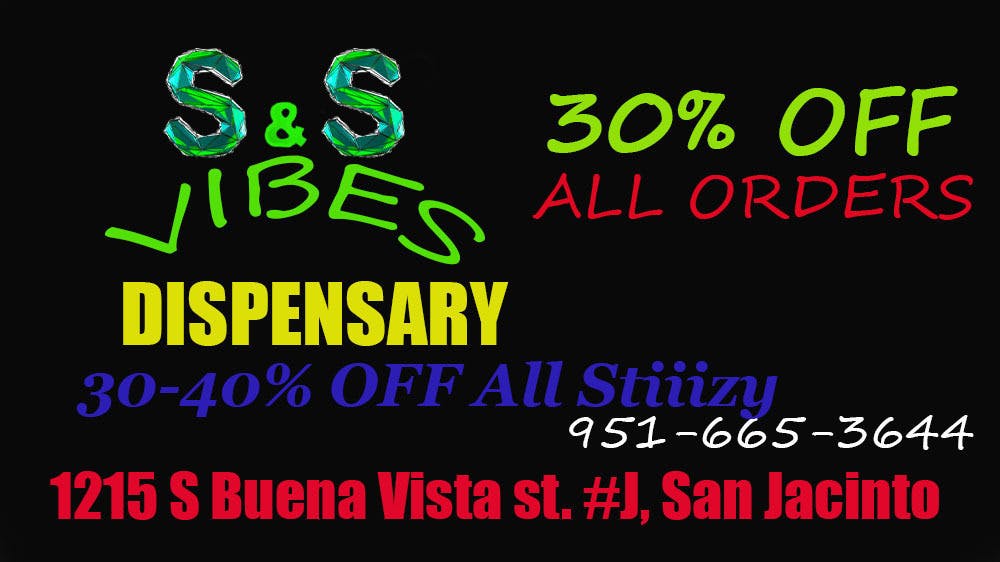 S & S Vibes listing banner