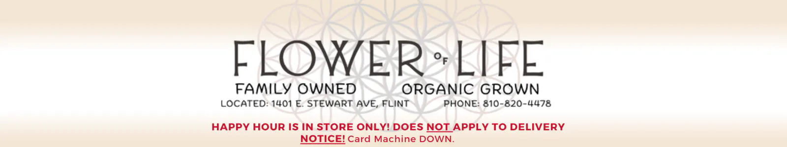 Flower of Life listing banner
