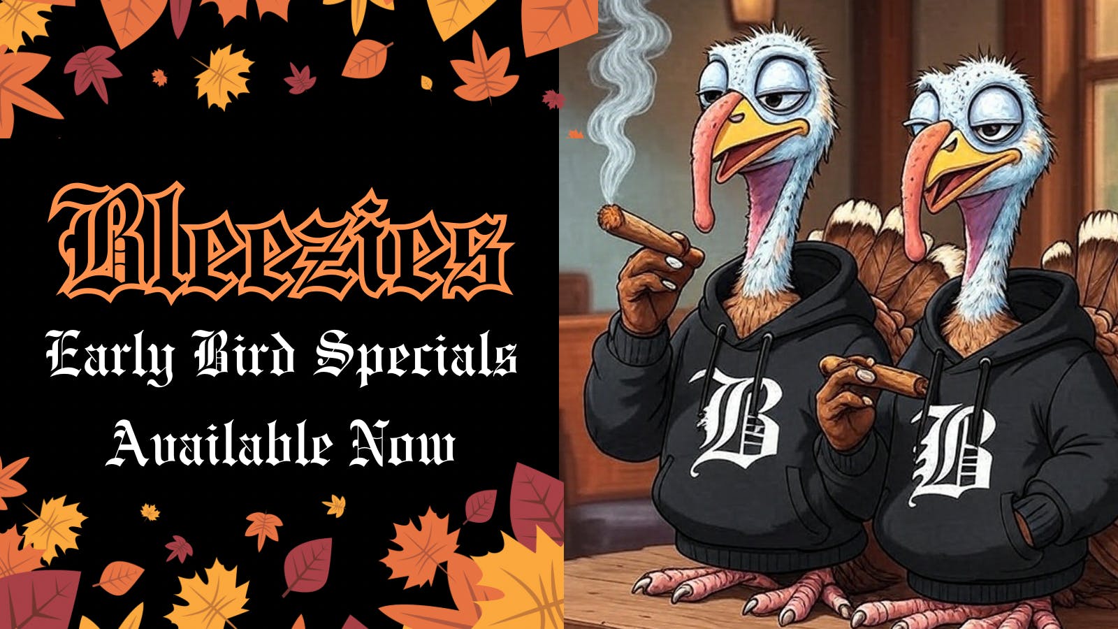 Bleezies listing banner