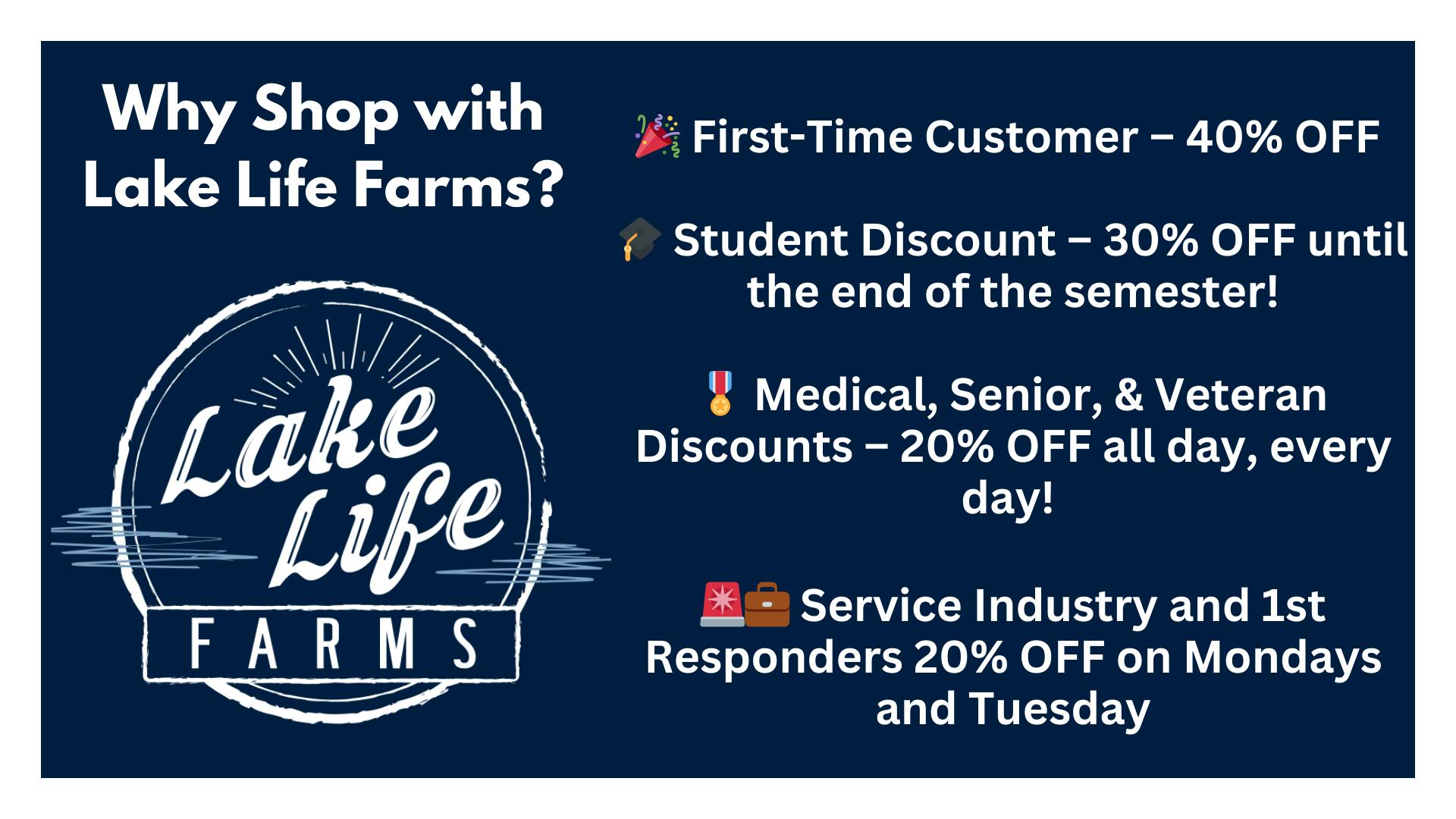 Lake Life Farms Lansing - NOW OPEN! listing banner