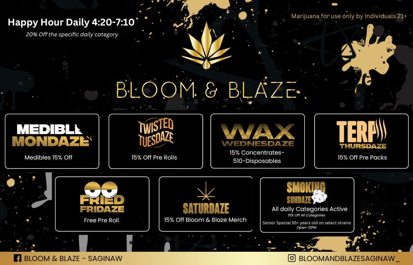 Bloom & Blaze listing banner