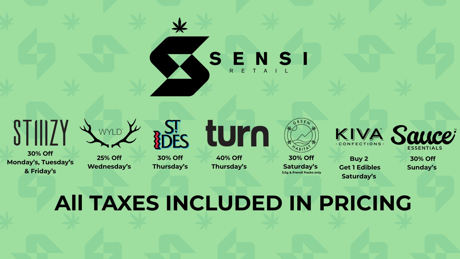 Sensi Retail listing banner