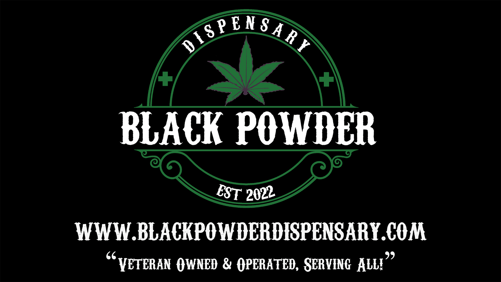 Black Powder Dispensary listing banner