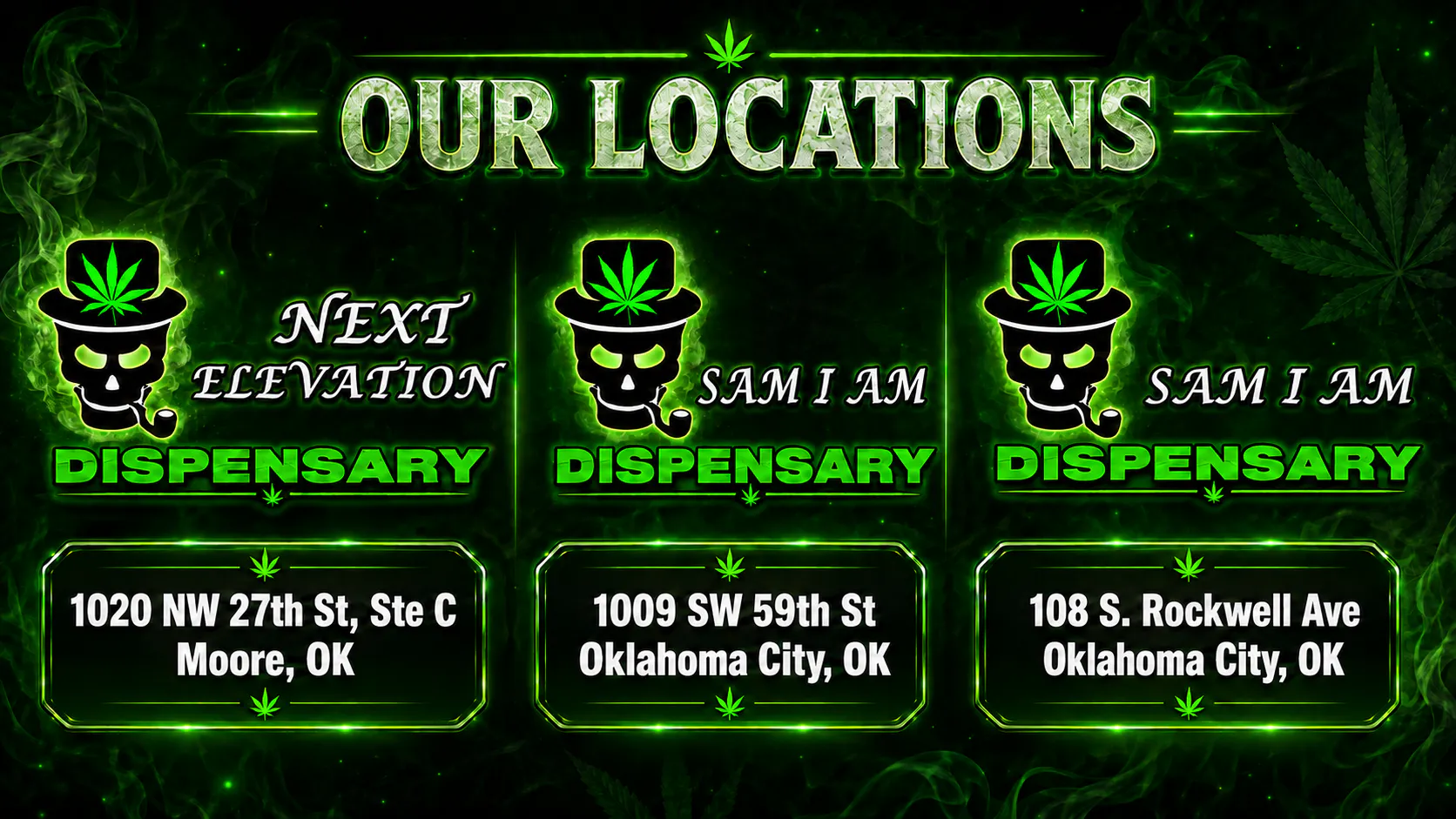 SAM I AM - Powered by Next Elevation listing banner