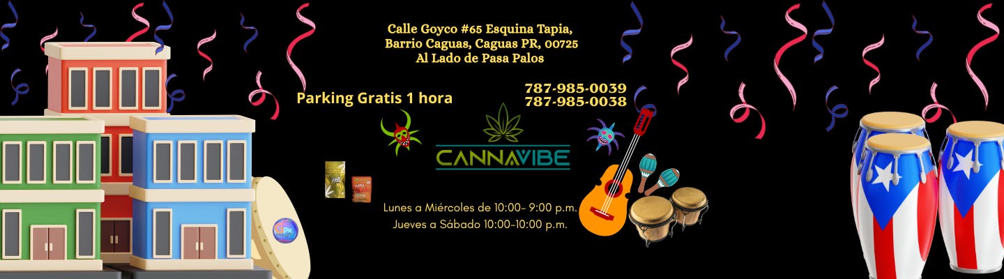 Cannavibe Caguas listing banner