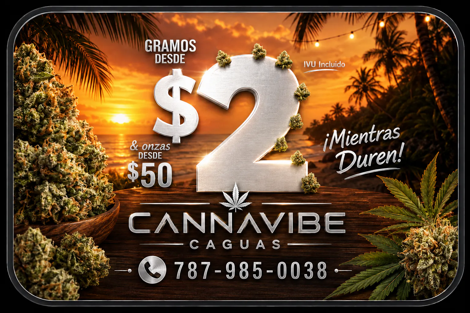 Cannavibe Caguas listing banner