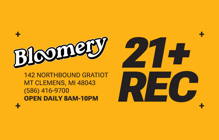 Bloomery Cannabis Mt Clemens - 21+ Recreational listing banner