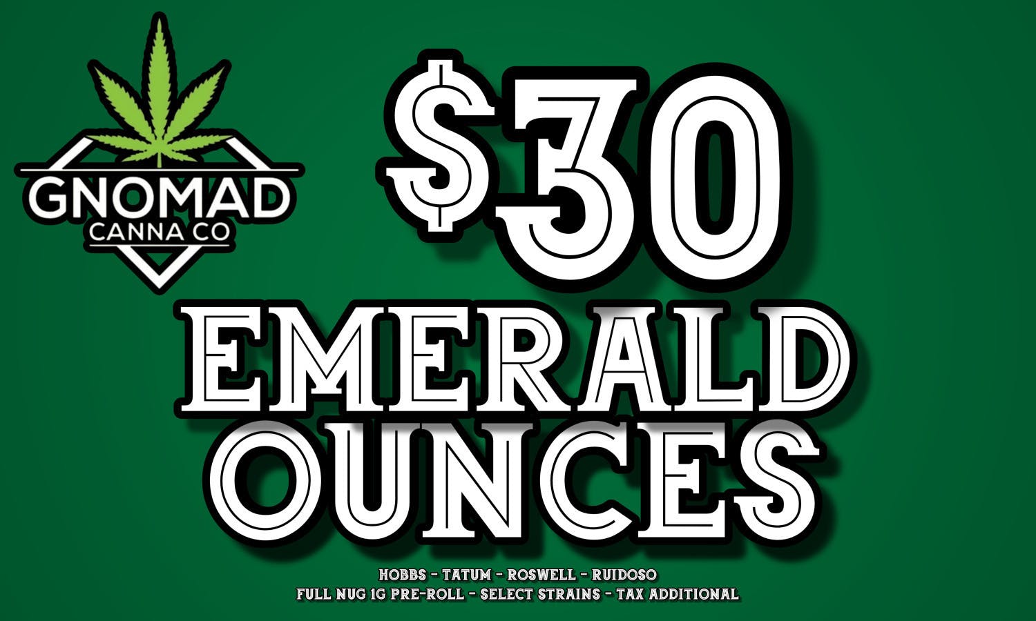 GNOMAD Canna Co & The Elevated Lounge - Ruidoso listing banner