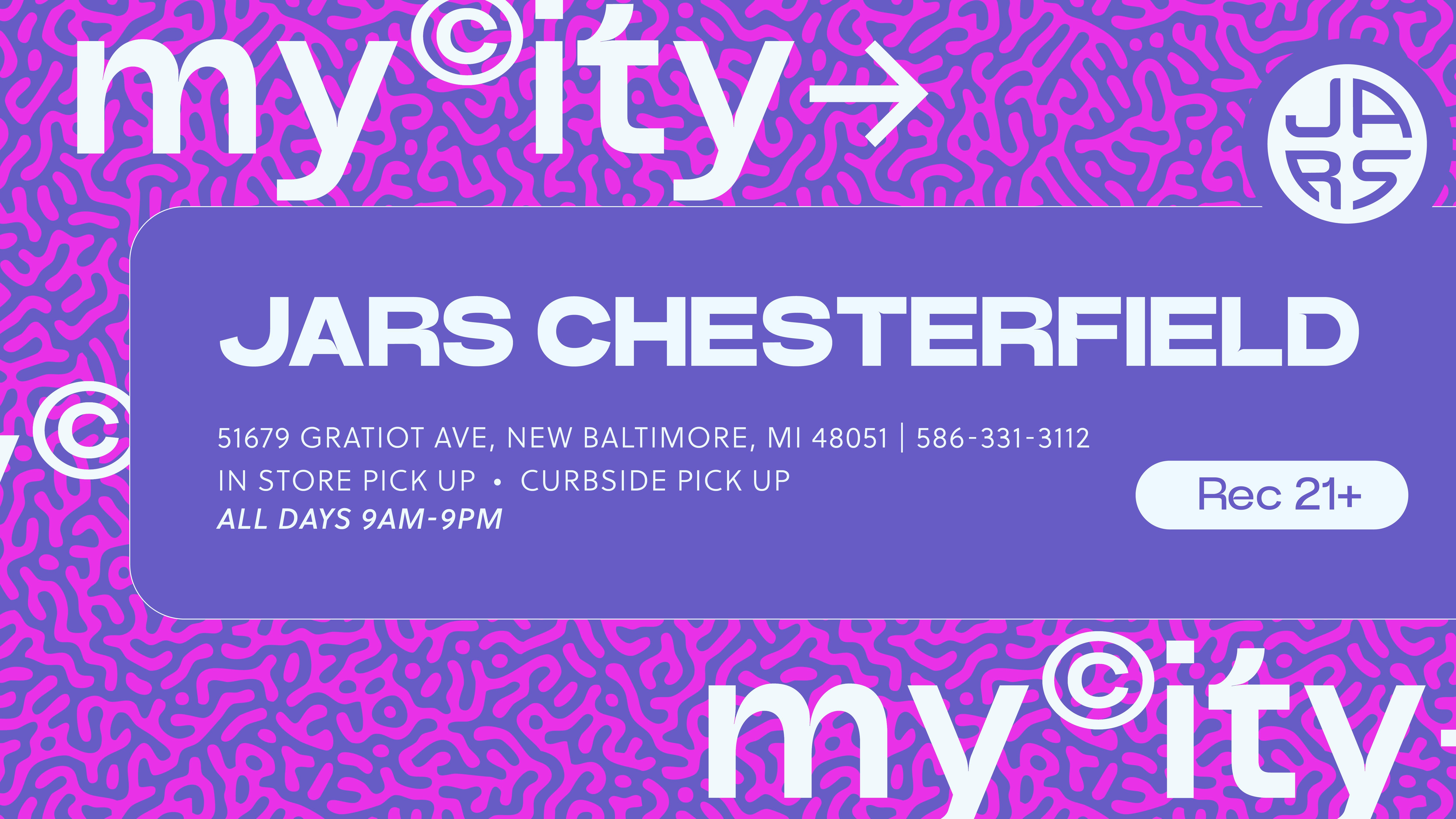 JARS Cannabis - Chesterfield/New Baltimore listing banner