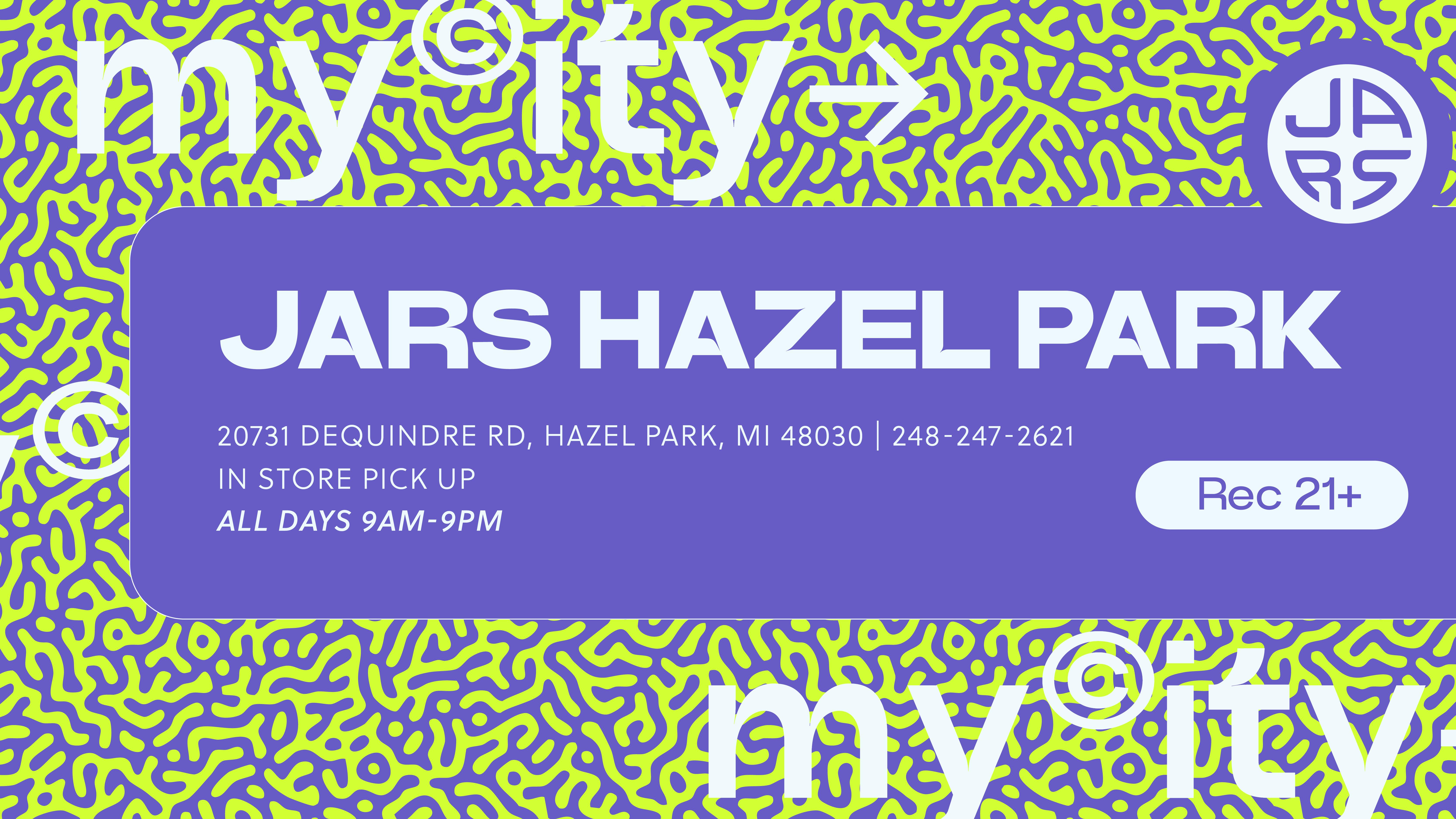 JARS Cannabis - Hazel Park listing banner